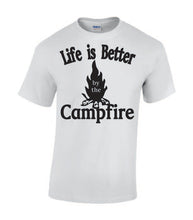 Load image into Gallery viewer, Life Is Better By The Campfire Youth T-shirts

