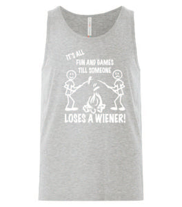 It's all Fun and Games Tanks White Letters