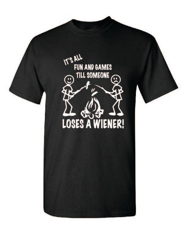 It's all Fun and Games Youth T-shirts White Letters