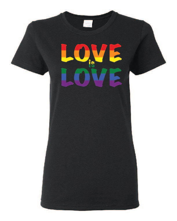 Love Is Love Ladies T-shirts