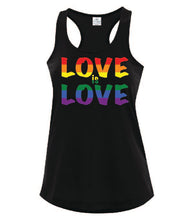 Load image into Gallery viewer, Love Is Love Ladies Tanks
