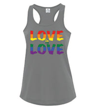Load image into Gallery viewer, Love Is Love Ladies Tanks
