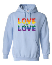 Load image into Gallery viewer, Love Is Love Hoodies
