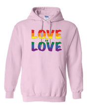 Load image into Gallery viewer, Love Is Love Hoodies
