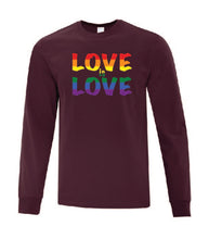 Load image into Gallery viewer, Love Is Love Long Sleeves
