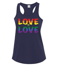 Load image into Gallery viewer, Love Is Love Ladies Tanks
