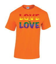 Load image into Gallery viewer, Love Is Love Youth T-shirts
