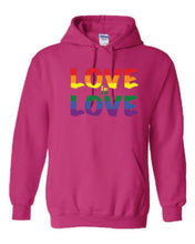 Load image into Gallery viewer, Love Is Love Youth Hoodies
