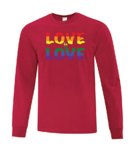Love Is Love Long Sleeves