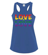Load image into Gallery viewer, Love Is Love Ladies Tanks
