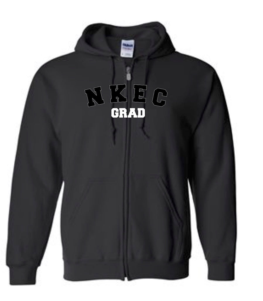 NKEC Grad 2025 Zipper Hoodie Embroidered