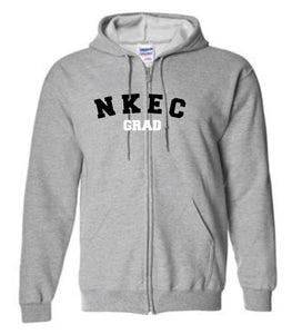 NKEC Grad 2025 Zipper Hoodie Embroidered