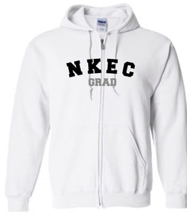 NKEC Grad 2025 Zipper Hoodie Embroidered