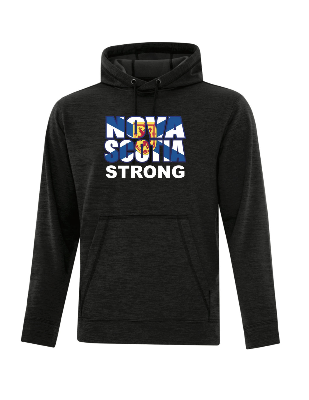 DYNAMIC HEATHER FLEECE HOODED SWEATSHIRT