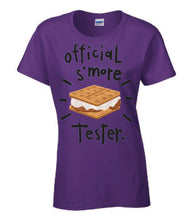 Load image into Gallery viewer, Smore Tester Ladies T-shirts
