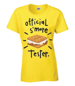 Smore Tester Ladies T-shirts